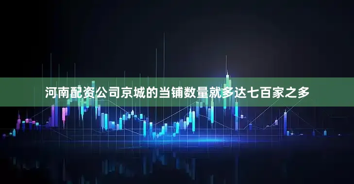 河南配资公司京城的当铺数量就多达七百家之多