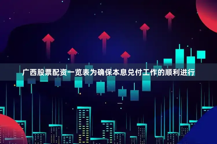 广西股票配资一览表为确保本息兑付工作的顺利进行